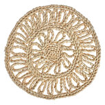 Clayre & Eef | Placemat Beige ø 30x1 cm | 65726 Clayre & Eef | Placemat Beige ø 30x1 cm | 65726