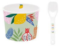 Dekoratief | Ijsbeker m/lepel 'Ice Cream', porselein, 8x8x8cm, 4ass. | A231096 Dekoratief | Ijsbeker m/lepel 'Ice Cream', porselein, 8x8x8cm, 4ass. | A231096