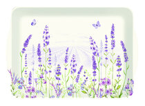 Dekoratief | Dienblad pvc m/handvaten 'Lavender Field', 46x32cm | A221075 Dekoratief | Dienblad pvc m/handvaten 'Lavender Field', 46x32cm | A221075