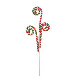 Clayre & Eef | Kerstdecoratie zuurstok Rood Groen 16x1x68 cm | 65857 Clayre & Eef | Kerstdecoratie zuurstok Rood Groen 16x1x68 cm | 65857