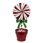 Clayre & Eef | Decoratie Lolly Rood Wit 12x9x26 cm | 6Y5626 Clayre & Eef | Decoratie Lolly Rood Wit 12x9x26 cm | 6Y5626