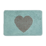 Clayre & Eef | Badmat Blauw 58x38x1 cm | BM0007BL Clayre & Eef | Badmat Blauw 58x38x1 cm | BM0007BL
