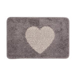 Clayre & Eef | Badmat Grijs 58x38x1 cm | BM0007G Clayre & Eef | Badmat Grijs 58x38x1 cm | BM0007G