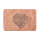 Clayre & Eef | Badmat Roze 58x38x1 cm | BM0007P Clayre & Eef | Badmat Roze 58x38x1 cm | BM0007P