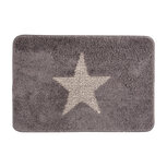 Clayre & Eef | Badmat Grijs 58x38x1 cm | BM0009G Clayre & Eef | Badmat Grijs 58x38x1 cm | BM0009G