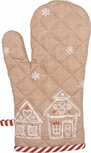 Clayre & Eef | Ovenwant Bruin Wit 18x30 cm | GBB44 Clayre & Eef | Ovenwant Bruin Wit 18x30 cm | GBB44