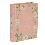 Clayre & Eef | Doos in boekvorm Roze Groen 17x14x5 cm | 66018 Clayre & Eef | Doos in boekvorm Roze Groen 17x14x5 cm | 66018
