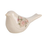 Clayre & Eef | Decoratie beeld Vogel Beige Roze 25x10x13 cm | 6CE1951L Clayre & Eef | Decoratie beeld Vogel Beige Roze 25x10x13 cm | 6CE1951L