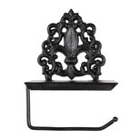 Clayre & Eef | WC Rolhouder Hangend Zwart 25x7x16 cm | 6Y5649 Clayre & Eef | WC Rolhouder Hangend Zwart 25x7x16 cm | 6Y5649