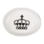 Clayre & Eef | Zeepbakje Wit 14x11x3 cm | 6CE1999 Clayre & Eef | Zeepbakje Wit 14x11x3 cm | 6CE1999
