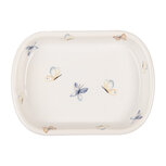 Clayre & Eef | Zeepbakje Wit 13x10x3 cm | 6CE2010 Clayre & Eef | Zeepbakje Wit 13x10x3 cm | 6CE2010