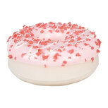 Clayre & Eef | Decoratie donut Roze ø 8x3 cm | 65981 Clayre & Eef | Decoratie donut Roze ø 8x3 cm | 65981
