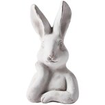 Dekoratief | Buste bunny, grijs, cement, 12x10x21cm | A250020 Dekoratief | Buste bunny, grijs, cement, 12x10x21cm | A250020