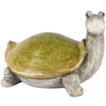 Dekoratief | Schildpad, groen/grijs, magnesium, 31x25x20cm | A250158 Dekoratief | Schildpad, groen/grijs, magnesium, 31x25x20cm | A250158