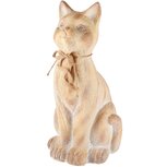 Dekoratief | Poes 'Nala', bruin/beige, magnesium, 25x22x46cm | A250315 Dekoratief | Poes 'Nala', bruin/beige, magnesium, 25x22x46cm | A250315