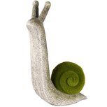Dekoratief | Slak, grijs/groen, magnesium, 31x15x44cm | A250320 Dekoratief | Slak, grijs/groen, magnesium, 31x15x44cm | A250320