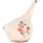 Dekoratief | Vogel 'Flower Elegance', keramiek, 14x9x14cm | A250386 Dekoratief | Vogel 'Flower Elegance', keramiek, 14x9x14cm | A250386