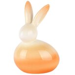 Dekoratief | Deco bunny, peach, dolomiet, 10x8x15cm | A250754 Dekoratief | Deco bunny, peach, dolomiet, 10x8x15cm | A250754
