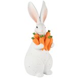 Dekoratief | Bunny zittend m/wortels, resina, 13x11x27cm | A250794 Dekoratief | Bunny zittend m/wortels, resina, 13x11x27cm | A250794