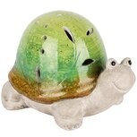 Dekoratief | Schildpad, groen/wit, keramiek, 18x14x13cm | A250942 Dekoratief | Schildpad, groen/wit, keramiek, 18x14x13cm | A250942