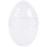 Dekoratief | Bonbonni?re ei, transparant, glas, 10x10x15cm | A254016 Dekoratief | Bonbonni?re ei, transparant, glas, 10x10x15cm | A254016