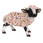 Clayre & Eef | Decoratie Koe Zwart Wit Roze 41x19x33 cm | 6PR5110 Clayre & Eef | Decoratie Koe Zwart Wit Roze 41x19x33 cm | 6PR5110