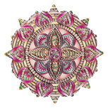 Clayre & Eef | Pannenonderzetter Roze ø 20x1 cm | 6CE2052 Clayre & Eef | Pannenonderzetter Roze ø 20x1 cm | 6CE2052