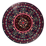 Clayre & Eef | Pannenonderzetter Rood ø 25x1 cm | 6CE2057 Clayre & Eef | Pannenonderzetter Rood ø 25x1 cm | 6CE2057
