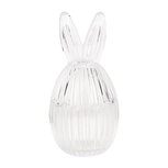 Clayre & Eef | Voorraadpot Deksel Transparant ø 9x17 cm | 6GL4917 Clayre & Eef | Voorraadpot Deksel Transparant ø 9x17 cm | 6GL4917