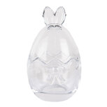 Clayre & Eef | Voorraadpot Deksel Transparant ø 8x14 cm | 6GL4922 Clayre & Eef | Voorraadpot Deksel Transparant ø 8x14 cm | 6GL4922