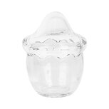 Clayre & Eef | Voorraadpot Deksel Transparant ø 9x12 cm | 6GL4923 Clayre & Eef | Voorraadpot Deksel Transparant ø 9x12 cm | 6GL4923