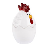 Clayre & Eef | Voorraadpot Deksel Wit ø 6x9 cm | 6GL4993 Clayre & Eef | Voorraadpot Deksel Wit ø 6x9 cm | 6GL4993