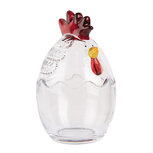 Clayre & Eef | Voorraadpot Deksel Transparant ø 10x17 cm | 6GL4994 Clayre & Eef | Voorraadpot Deksel Transparant ø 10x17 cm | 6GL4994