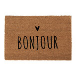 Clayre & Eef | Deurmat Binnen Bruin Zwart 60x40x2 cm | MC257 Clayre & Eef | Deurmat Binnen Bruin Zwart 60x40x2 cm | MC257