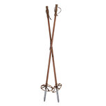 Clayre & Eef | Decoratie Skistokken (2) Bruin Grijs ø 12x100 cm | 5H0720 Clayre & Eef | Decoratie Skistokken (2) Bruin Grijs ø 12x100 cm | 5H0720