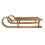Clayre & Eef | Decoratie Slee Bruin 100x37x27 cm | 5H0726 Clayre & Eef | Decoratie Slee Bruin 100x37x27 cm | 5H0726