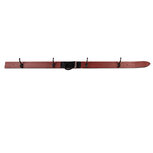Clayre & Eef | Wandkapstok 4 haken Rood Bruin 172x8x12 cm | 5H0728 Clayre & Eef | Wandkapstok 4 haken Rood Bruin 172x8x12 cm | 5H0728