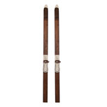 Clayre & Eef | Decoratie ski's (2) Bruin Beige 8x7x140 cm | 5H0729 Clayre & Eef | Decoratie ski's (2) Bruin Beige 8x7x140 cm | 5H0729