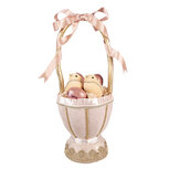 Clayre & Eef | Decoratie mand Roze ø 20x47 cm | 65923 Clayre & Eef | Decoratie mand Roze ø 20x47 cm | 65923