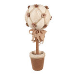 Clayre & Eef | Decoratie bloemen Beige ø 20x50 cm | 65951 Clayre & Eef | Decoratie bloemen Beige ø 20x50 cm | 65951