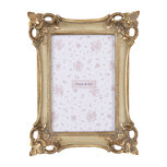 Clayre & Eef | Fotolijst Goudkleurig Groen 16x3x21 cm / 10x15 cm | 2F1204 Clayre & Eef | Fotolijst Goudkleurig Groen 16x3x21 cm / 10x15 cm | 2F1204
