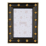 Clayre & Eef | Fotolijst Zwart Goudkleurig 16x2x21 cm / 10x15 cm | 2F1208 Clayre & Eef | Fotolijst Zwart Goudkleurig 16x2x21 cm / 10x15 cm | 2F1208