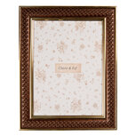 Clayre & Eef | Fotolijst Bruin Goudkleurig 20x2x25 cm / 15x20 cm | 2F1229L Clayre & Eef | Fotolijst Bruin Goudkleurig 20x2x25 cm / 15x20 cm | 2F1229L