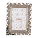 Clayre & Eef | Fotolijst Zilverkleurig 16x2x21 cm / 10x15 cm | 2F1249 Clayre & Eef | Fotolijst Zilverkleurig 16x2x21 cm / 10x15 cm | 2F1249