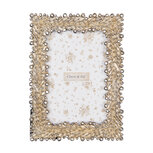 Clayre & Eef | Fotolijst Zilverkleurig Goudkleurig 13x2x18 cm / 10x15 cm | 2F1254 Clayre & Eef | Fotolijst Zilverkleurig Goudkleurig 13x2x18 cm / 10x15 cm | 2F1254