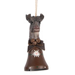 Clayre & Eef | Bel Koe Bruin 7x8x15 cm | 65879