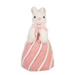 Clayre & Eef | Decoratie Beeld Konijn Wit Roze ø 12x21 cm | 65941 Clayre & Eef | Decoratie Beeld Konijn Wit Roze ø 12x21 cm | 65941