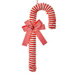 Clayre & Eef | Kerstdecoratie Hanger Zuurstok Rood Wit 12x4x36 cm | 66102M Clayre & Eef | Kerstdecoratie Hanger Zuurstok Rood Wit 12x4x36 cm | 66102M