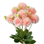 Clayre & Eef | Kunstbloem Roze Groen 10x15x45 cm | 6PL0376 Clayre & Eef | Kunstbloem Roze Groen 10x15x45 cm | 6PL0376