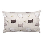 Clayre & Eef | Kussenhoes Beige Bruin 30x50 cm | NSF36 Clayre & Eef | Kussenhoes Beige Bruin 30x50 cm | NSF36